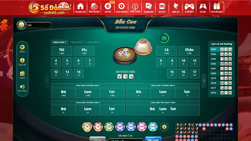 Bầu cua phiên bản mini game